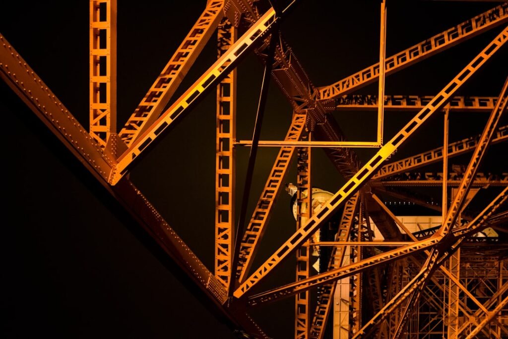 Mechanical engineering structural design representing factor of safety
