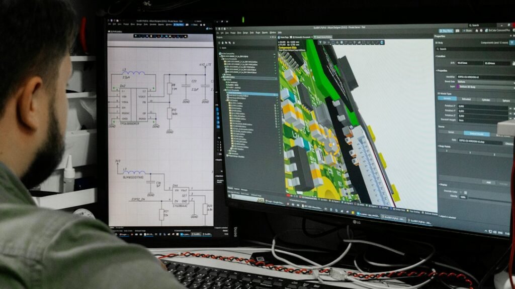 Mechanical designer using CAD and engineering tools in 2026